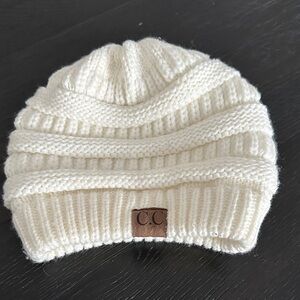 C.C Ivory Knit Hat